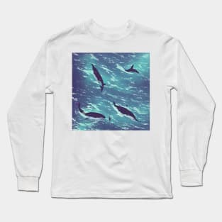 Whales Long Sleeve T-Shirt